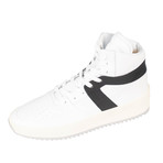 Fear Of God // Leather Basketball High-Top Sneakers // White + Black (US: 7)