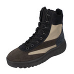 Yeezy // Season 5 Multi-Material Lace-Up Military Boots // Brown (US: 6)