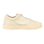 Yeezy // Season 6 Chalk Thick Shaggy Suede Crepe Sneakers // Off-White (US: 8)
