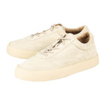 Yeezy // Season 6 Chalk Thick Shaggy Suede Crepe Sneakers // Off-White (US: 10)