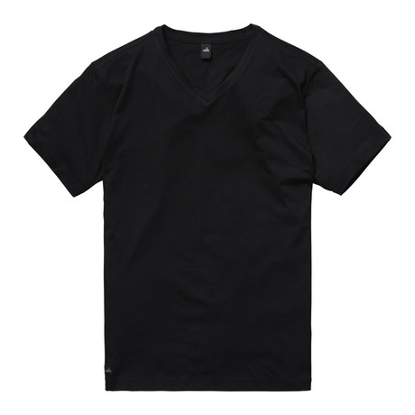 Harvey High V Neck T-Shirt // Matt Black (S)