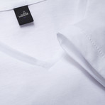 Harvey High V Neck T-Shirt // Retro White (S)