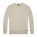 Cross Egyptian Cotton Sweater // Sand (L)