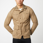 Cotton Safari Jacket // Camel (XL)