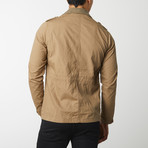Cotton Safari Jacket // Camel (L)