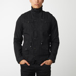 Cotton Safari Jacket // Black (XS)