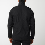Cotton Safari Jacket // Black (2XL)