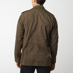 Cotton Safari Jacket // Olive (2XL)