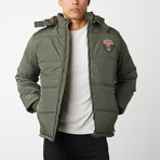 Quilted Parka // Olive (S)