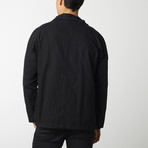 Cotton Canvas Field Jacket // Black (S)