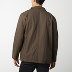 Cotton Canvas Field Jacket // Olive (XL)