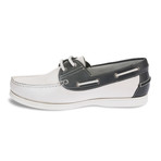 Bourgeois Boat Shoes // Black + White (Euro: 45)