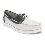 Bourgeois Boat Shoes // Black + White (Euro: 45)