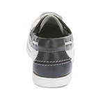 Bourgeois Boat Shoes // Black + White (Euro: 45)