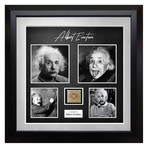 Signed + Framed Currency Collage // Albert Einstein