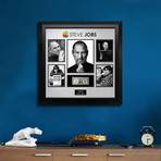 Signed + Framed Currency Collage // Steve Jobs