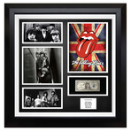 Signed + Framed Currency Collage // The Rolling Stones