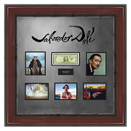 Signed + Framed Currency Collage // Salvador Dali