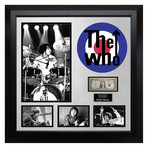 Signed + Framed Currency Collage // Keith Moon