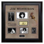 Signed + Framed Currency Collage // Jim Morrison