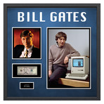 Signed + Framed Currency Collage // Bill Gates