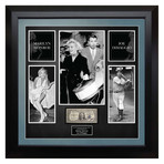 Signed + Framed Currency Collage // Marilyn Monroe + Joe DiMaggio