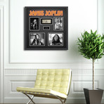 Signed + Framed Currency Collage // Janis Joplin