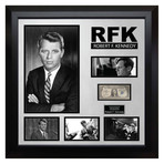 Signed + Framed Currency Collage // Robert F. Kennedy