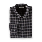 Dylan Button Down // Black Checkered (S)
