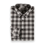 Dylan Button Down // Gray Checkered (M)