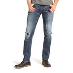 Miles Mens Tapered Straight // Gray Blue Wash (31WX32L)