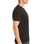 Drake Short Sleeve V-Neck T-Shirt // Black (XL)