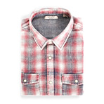 Dylan Button Down // Red Checkered (S)