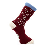 Jolly Mistletoe Holiday Socks // Set of 3 Pairs (Size 8-12)