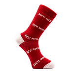 Santa Holiday Socks // Set of 3 Pairs (Size 8-12)