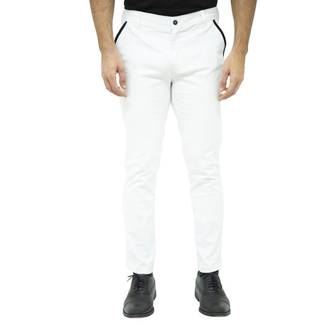 Liam Dress Pants // White (30WX30L)