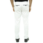 Noah Dress Pants // White (38WX32L)