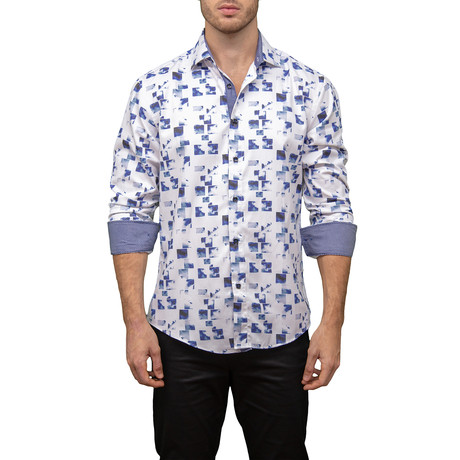 Mason Long-Sleeve Button-Up Shirt // White (XS)
