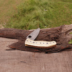 Damascus Folding Knife // 2678