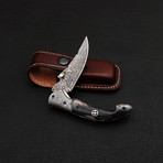 Damascus Folding Knife // 2682