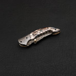 Damascus Folding Knife // 2682