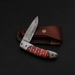 Damascus Folding Knife // 2684