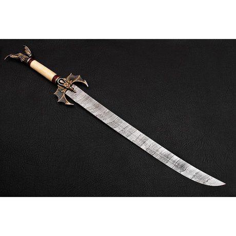 Damascus Sword // 9245