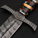 Damascus Celtic Sword // 9247