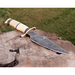 Damascus Hunting Knife // BK0200