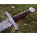 Damascus Celtic Dagger // BK0211