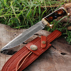 Damascus Bowie Knife // BK00187