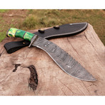 Damascus Kukri Knife // BK0215