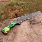 Damascus Kukri Knife // BK0215