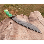 Damascus Kukri Knife // BK0215